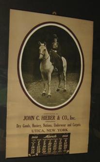 1909 Hieber & Co, Utica, NY calendar 